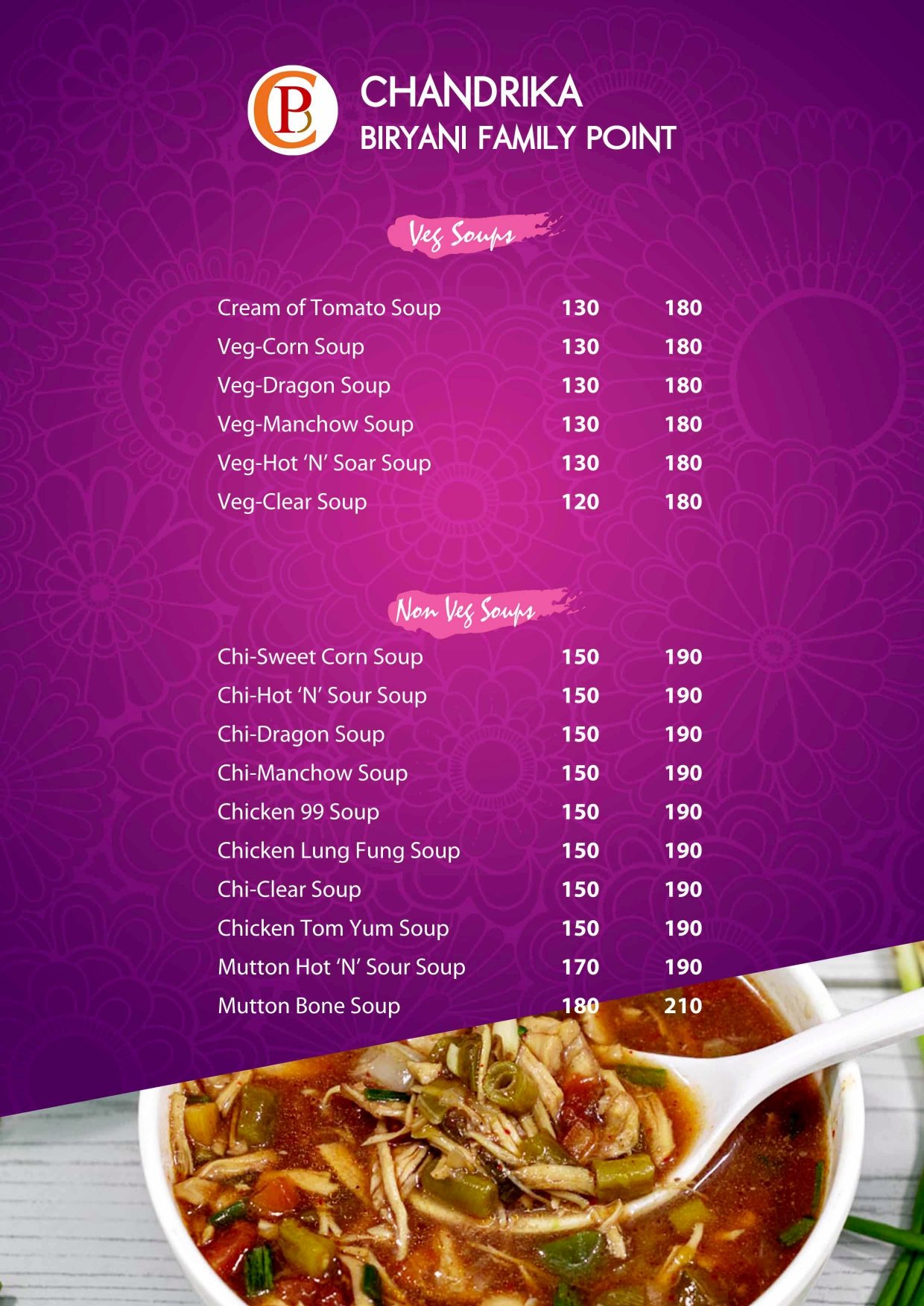 Menu Page 2