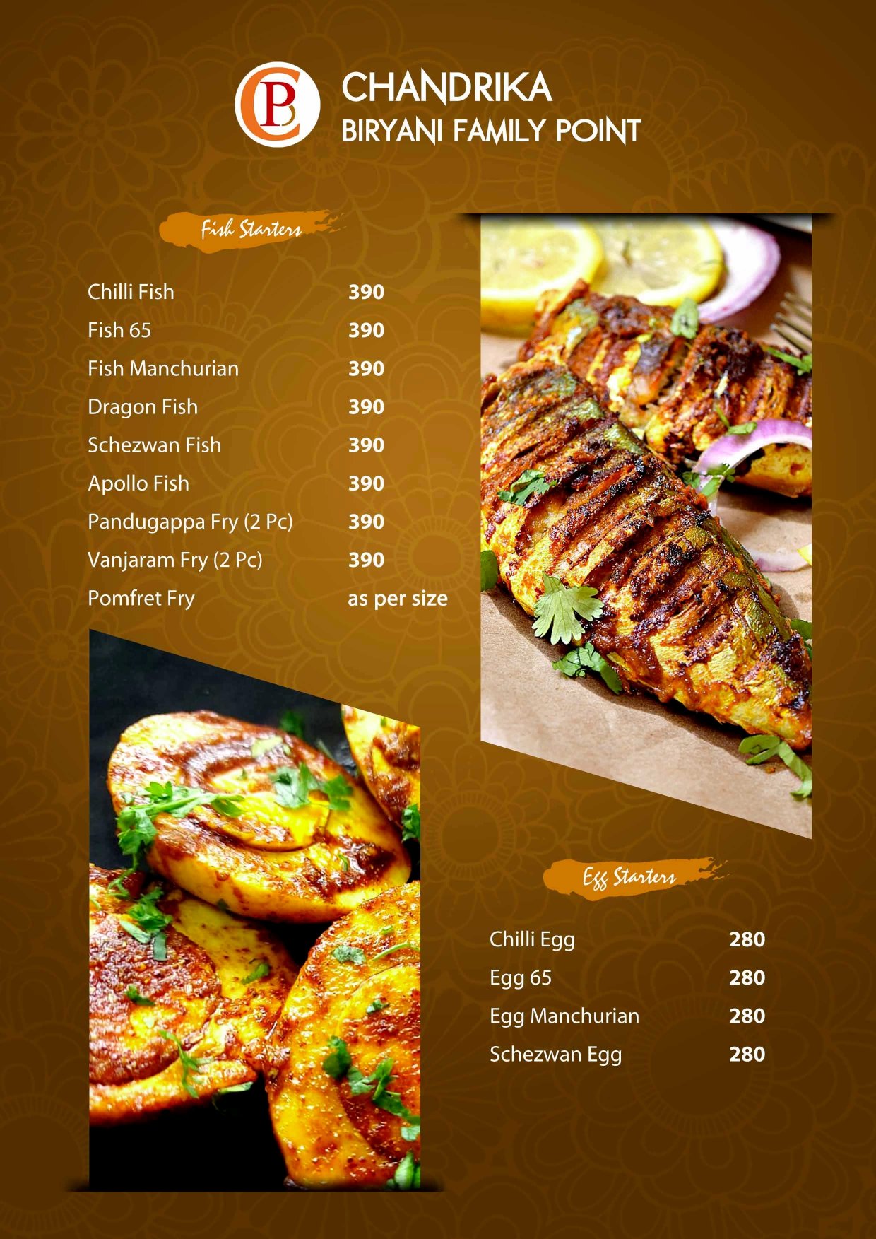 Menu Page 6